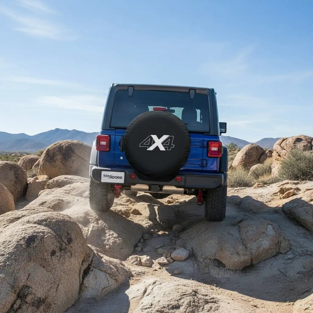 4x4 Baskılı Stepne Kılıfı